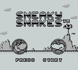 Sneaky Snakes screenshot 3 for GameBoy